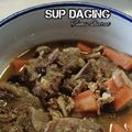 Cooksnap Hani Shaimi semasa beliau membuat Bihun sup tulang utagha.
