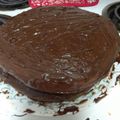 El cooksnap de Almudena Tamayo cuando hizo Pastel de chocolate y vainilla.