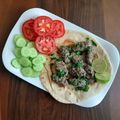 Mohaddeseh Allami's cooksnap of when they made Kafta balls - Lebanese style meatballs.