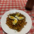 El cooksnap de Juan José Pareja cuando hizo Garbanzos viudos.
