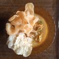 Cooksnap dari Ummu Ghozi untuk resep Bubur ayam kuah kuning (bubur dari nasi sisa semalam)