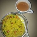 Ankita Rawat का कुकस्नैप जब उन्होंने प्याज का पोहा(pyaz ka poha recipe in hindi) बनाया था।