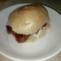 El cooksnap de Micaela Mignone cuando hizo Pan para hamburguesas.