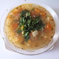 El cooksnap de Teresita Felíz cuando hizo Carbonada chilena.