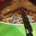El cooksnap de Priscila cuando hizo Tarta brasileña.