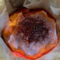 Cooksnap Mas Lina semasa beliau membuat Basque Burnt Cheesecake.
