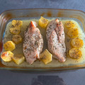 El cooksnap de Alejandro Serrano Jiménez cuando hizo Solomillo de pavo al horno con patatas.