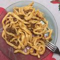 El cooksnap de Gastón Orellana cuando hizo Fideos caseros al huevo.