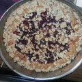El cooksnap de Monse Furst cuando hizo Strudel de frutillas.
