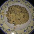 El cooksnap de Francisco Javier GV cuando hizo Risotto de pollo y champiñones con Mambo.
