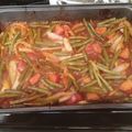 Stephen's cooksnap of when they made BBQ Green Beans.