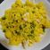 il le_creazioni_di_lillabetulla quando ha preparato Cous cous allo zafferano con pollo e piselli