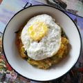 El cooksnap de Nicole González cuando hizo Charquicán.