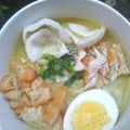 Cooksnap dari Eli Rahmawati Kusumah untuk resep 28. Bubur Ayam Jakarta Kuah Kuning