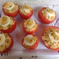 El cooksnap de SUSANA cuando hizo Tomates rellenos con arroz, pollo y verduras.