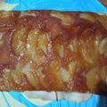 El cooksnap de Anabella Sequeira cuando hizo Torta de manzana invertida.