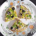 mitu madlani's cooksnap of when they made ચીઝ પિઝા (Cheese Pizza Recipe In Gujarati).