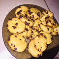 El cooksnap de Melanie Machin cuando hizo Galletitas con chips de chocolate.