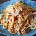 せなっつママ's cooksnap of when they made ☆豚キムチ焼きうどん☆.