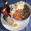 kimans Catering & Global Concept's cooksnap of when they made Danwake.