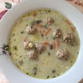 Szabad Antalné /Juditmama Cooksnap-ja, amikor elkészítette a(z) Tárkonyos húsgombócleves receptet.
