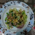Cooksnap Nur Liyana Syahirah semasa beliau membuat Sayur Sawi Tumis Telur.