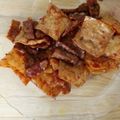 Cooksnap dari Nyim2's kitchen untuk resep Kering Tempe & Kulit Pangsit