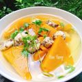 Cooksnap của Rose Truong khi họ làm theo món Canh bí đỏ thịt bằm