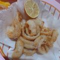 El cooksnap de flavia Galindo cuando hizo Rabas fritas.