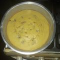 El cooksnap de Yuky cuando hizo Budín de mandarina.