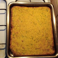 El cooksnap de Alejandro cuando hizo Fainá de queso y zapallitos.