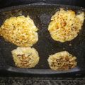 El cooksnap de Marga cuando hizo Hamburguesas caseras con pechuga de pollo.