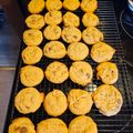 mamablaze's cooksnap of when they made Double PB & Milk Chocolate Cookies.