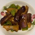 慈慈 的 蠔油茄子青椒 cooksnap