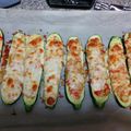 kareemsaleh's cooksnap of when they made Stuffed Zucchini Boats.