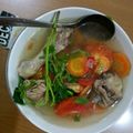Cooksnap dari stella karunia untuk resep Sup Ayam Kemangi Asam Pedas