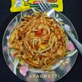 Hina Ibrahim's cooksnap of when they made Chicken spaghetti 🍝.