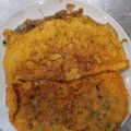 Himanshu Walia 's cooksnap of when they made Spicy Masala Omelette.