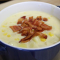 Dol's cooksnap of when they made Home made Cheesy Corn Chowder.
