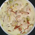 Heena Shaikh's cooksnap of when they made Ras Malai.