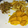 El cooksnap de María Jesús Sanz cuando hizo Alitas de pollo guisadas en salsa de azafrán con guisantes al jamón.