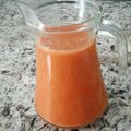 El cooksnap de Sandra Ruiz Boix cuando hizo Gazpacho Andalúz.