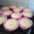 El cooksnap de Natalia Moncher cuando hizo Muffins rellenos de dulce de leche.