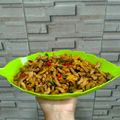 Cooksnap dari Candra Wibawati untuk resep Oseng usus lombok ijo