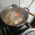 El cooksnap de Maria Paz Dominguez/ @pacitamama en instagram cuando hizo Pollo arvejado.