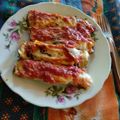 El cooksnap de Betty Martinez Delgado cuando hizo Canelones de verdura.