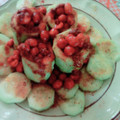El cooksnap de MGaly cuando hizo Pepinos Rellenos con Chamoy.
