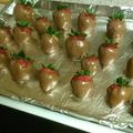 Khalise's cooksnap of when they made Chocolate covered strawberries.