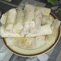 El cooksnap de Esther Hi cuando hizo Rollitos de primavera.