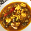 El cooksnap de Lorena Sanchis cuando hizo Arroz caldoso con pollo de campo.